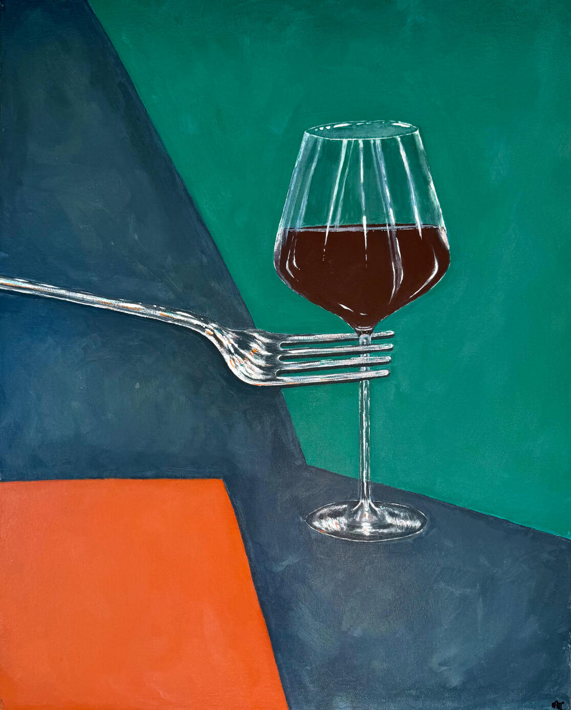 The Experience, acrylic on canvas